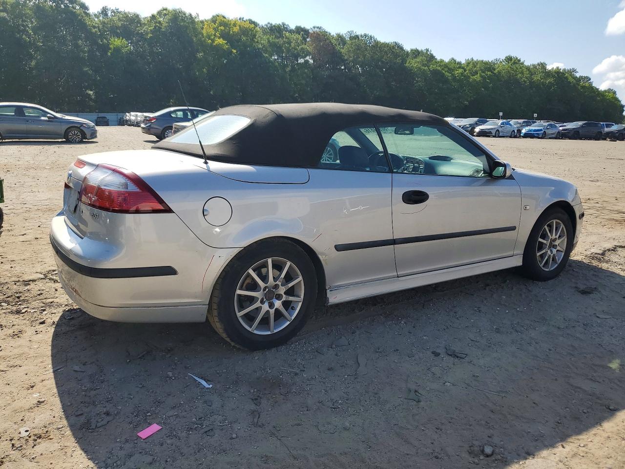 2004 Saab 9-3 Arc Silver vin: YS3FD79Y146010323