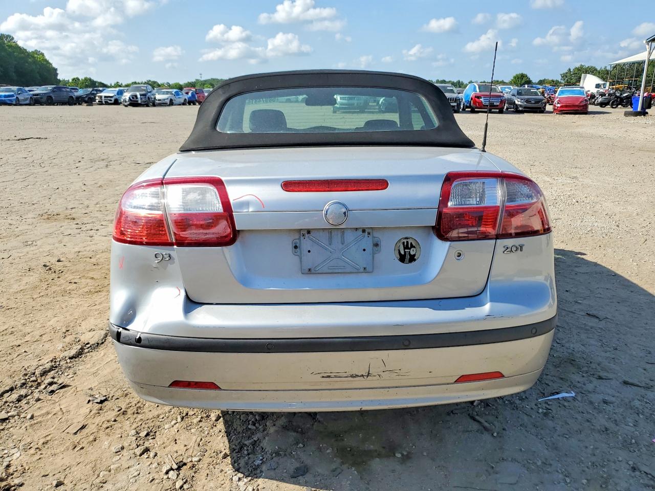 2004 Saab 9-3 Arc Silver vin: YS3FD79Y146010323