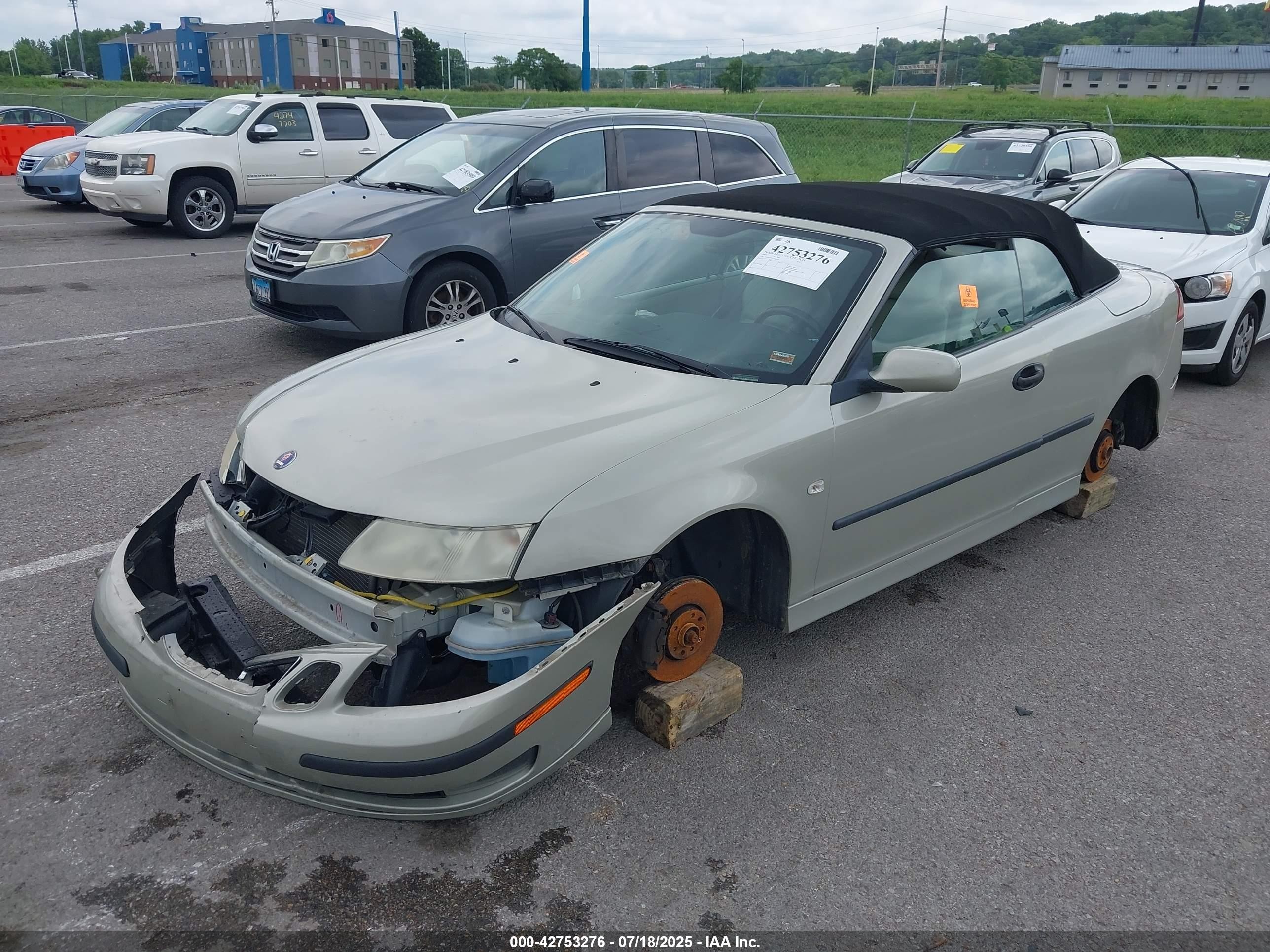 2005 Saab 9-3 Arc Brown vin: YS3FD79Y256005326