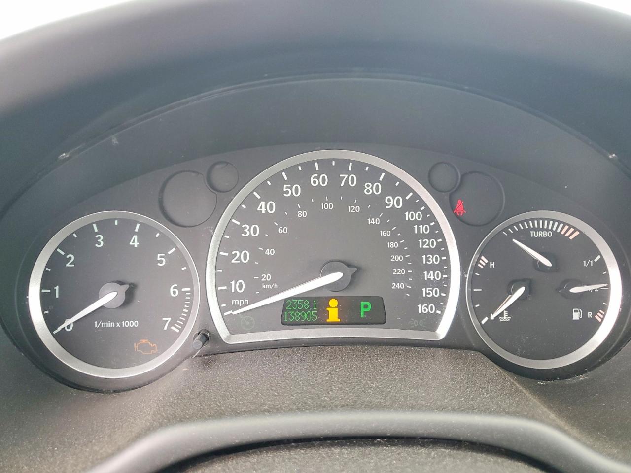 2005 Saab 9-3 Arc Синий vin: YS3FD79Y256007710