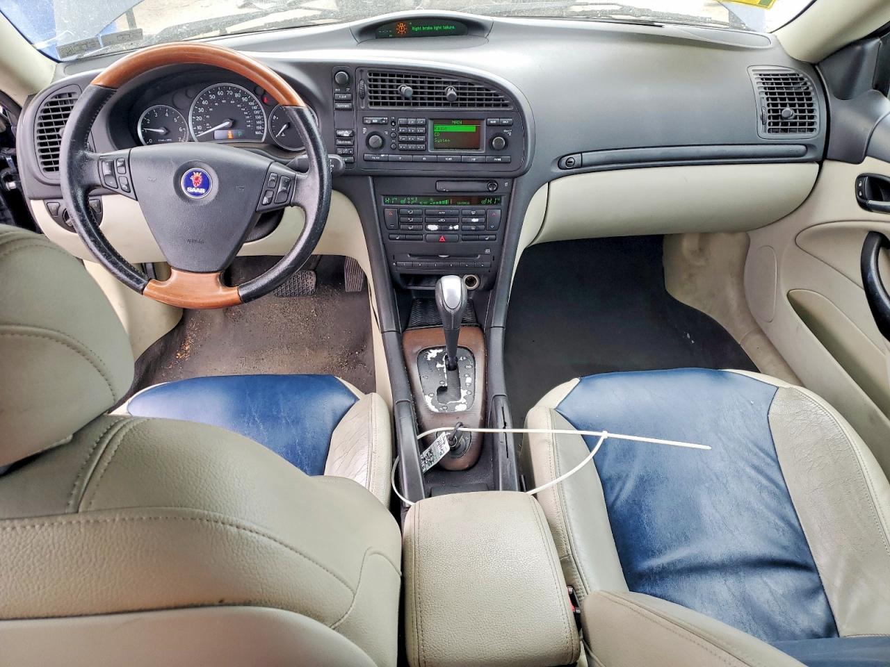 2005 Saab 9-3 Arc Синий vin: YS3FD79Y256007710