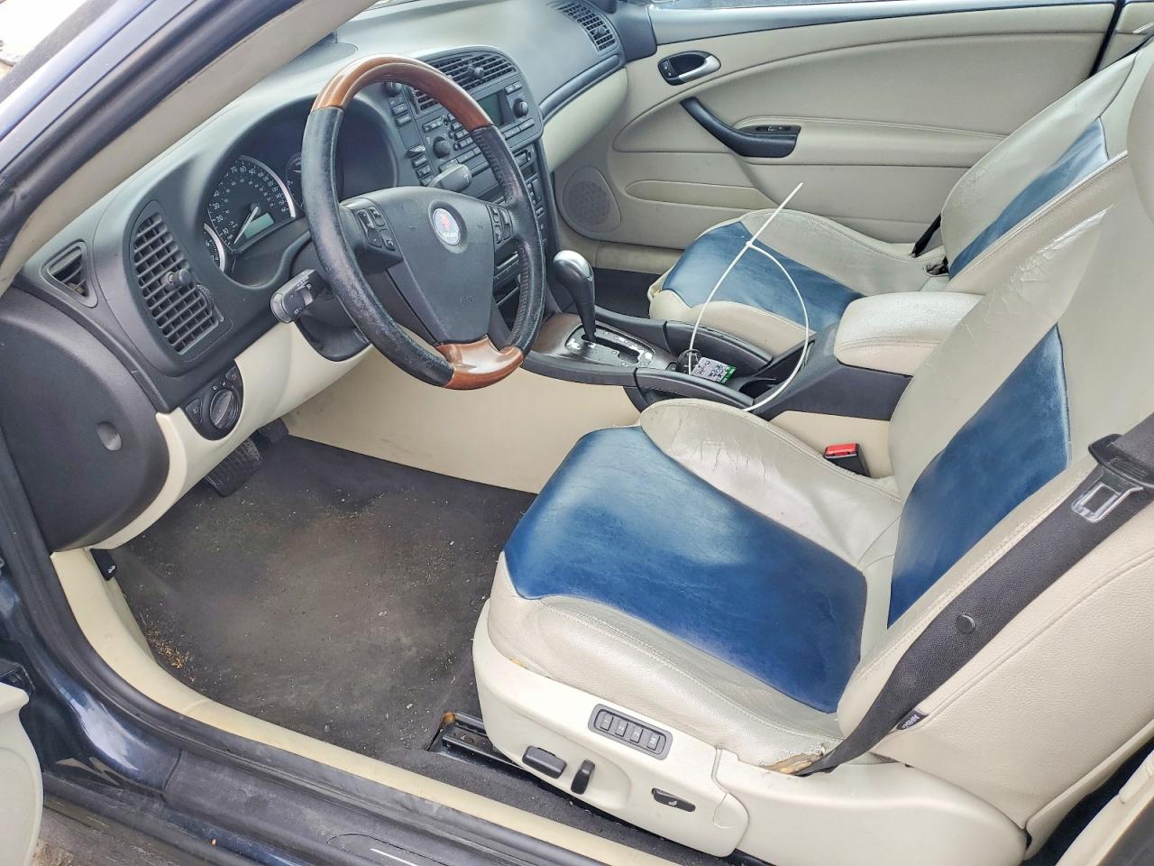 2005 Saab 9-3 Arc Синий vin: YS3FD79Y256007710