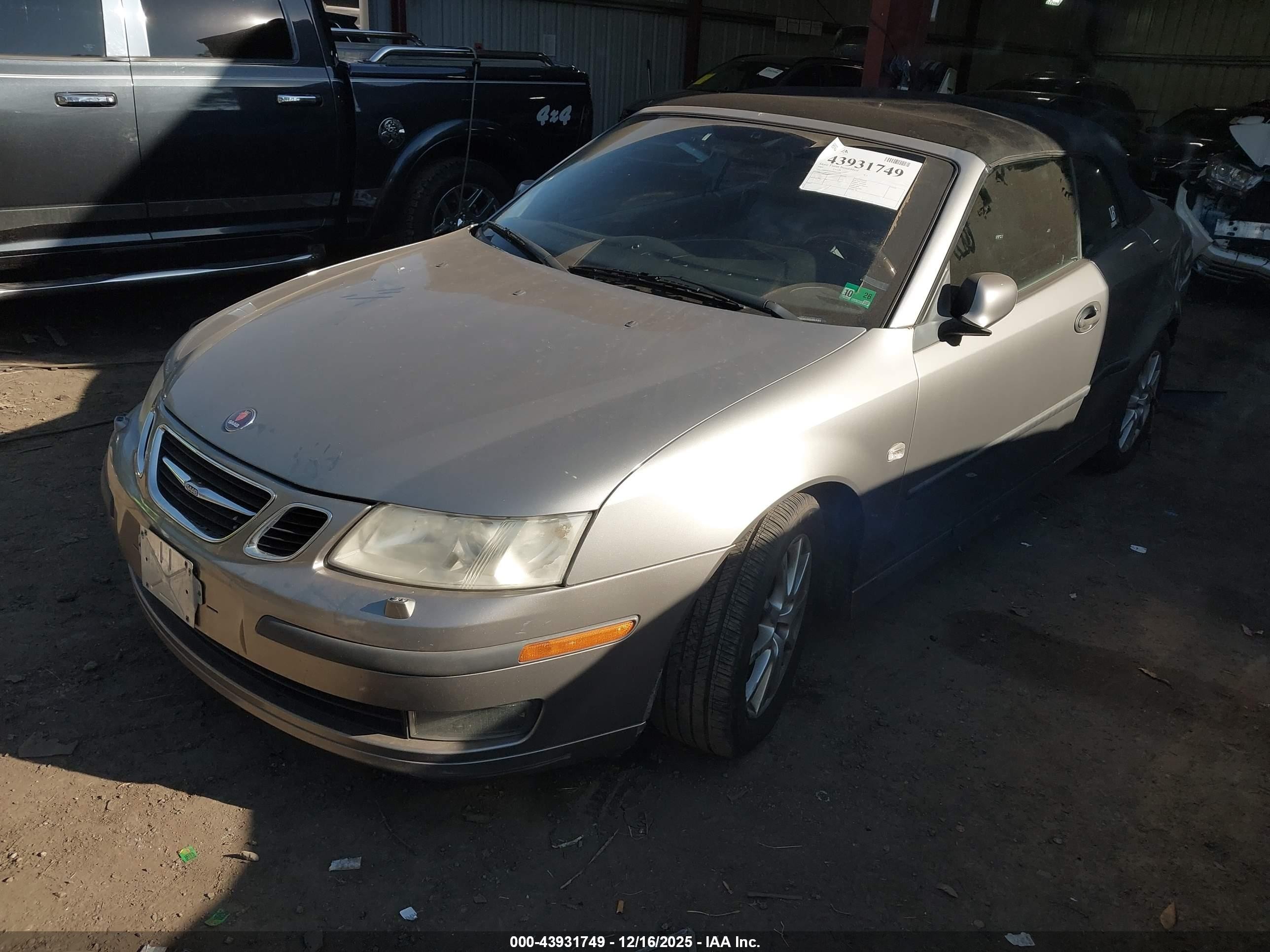 2005 Saab 9-3 Arc Gray vin: YS3FD79Y256013748