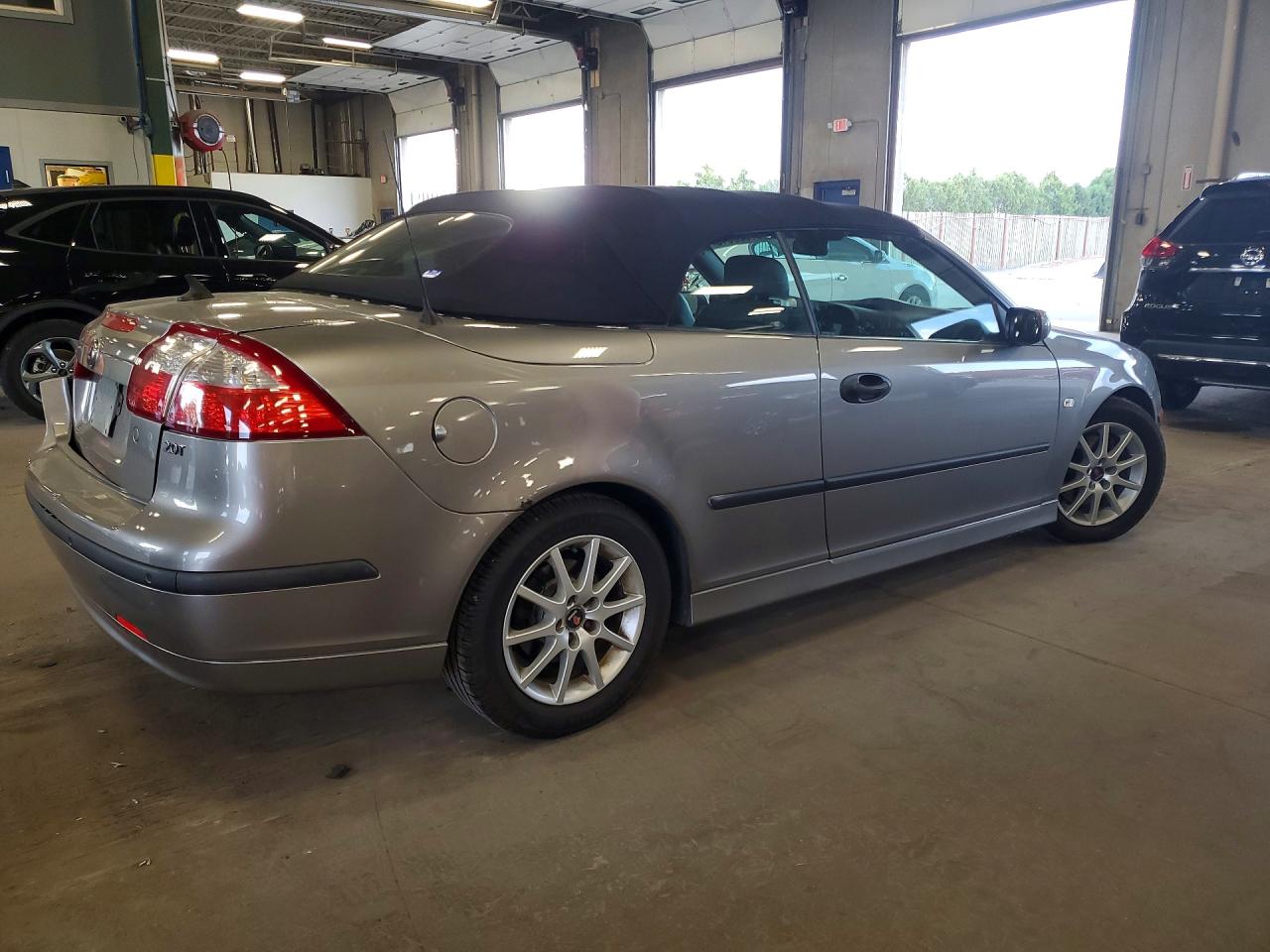 2005 Saab 9-3 Arc Silver vin: YS3FD79Y256017394