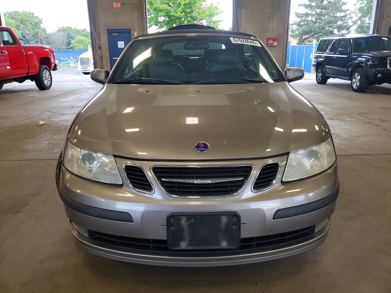2005 Saab 9-3 Arc Silver vin: YS3FD79Y256017394