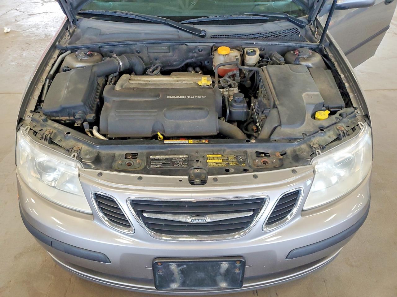 2005 Saab 9-3 Arc Silver vin: YS3FD79Y256017394