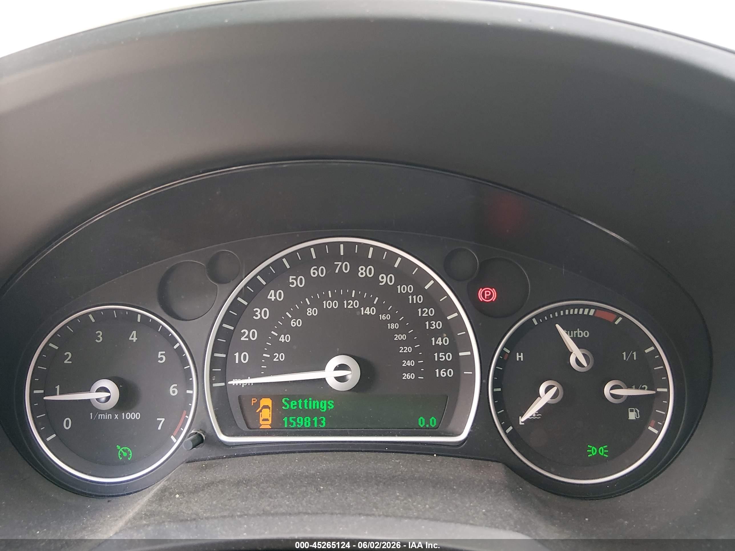 2007 Saab 9-3 2.0t Blue vin: YS3FD79Y276003224