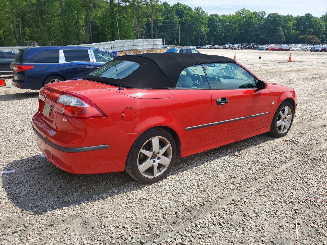 2004 Saab 9-3 Arc Red vin: YS3FD79Y546006422