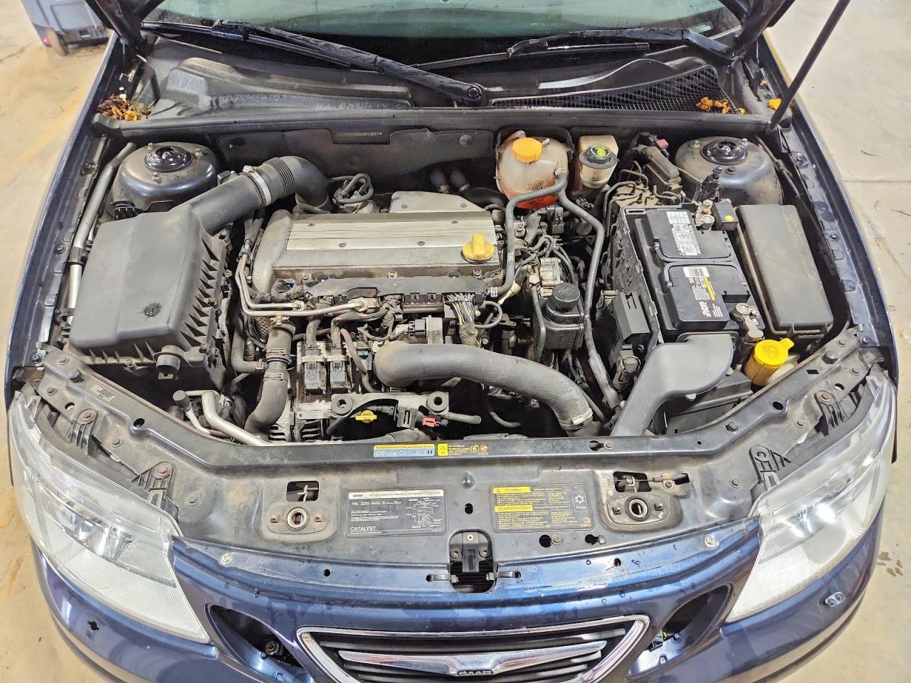2004 Saab 9-3 Arc Синий vin: YS3FD79Y546011801