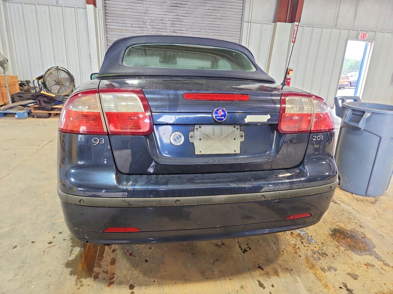 2004 Saab 9-3 Arc Синий vin: YS3FD79Y546011801