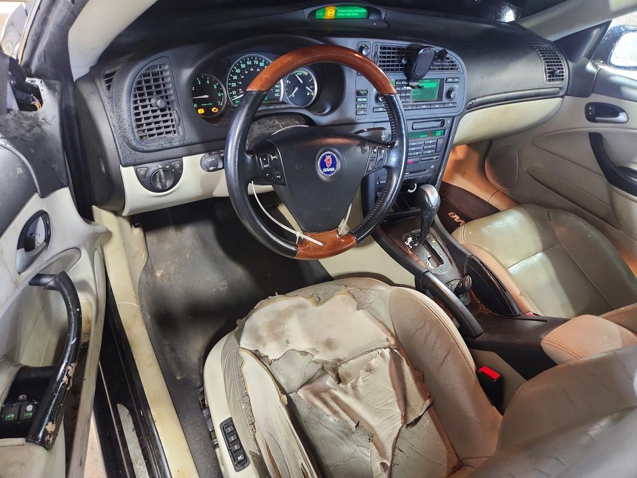 2004 Saab 9-3 Arc Синий vin: YS3FD79Y546011801