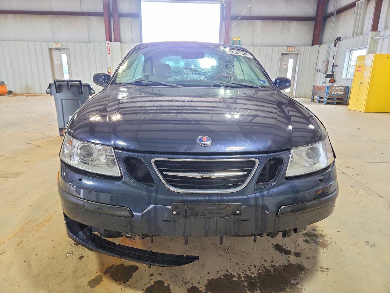 2004 Saab 9-3 Arc Синий vin: YS3FD79Y546011801