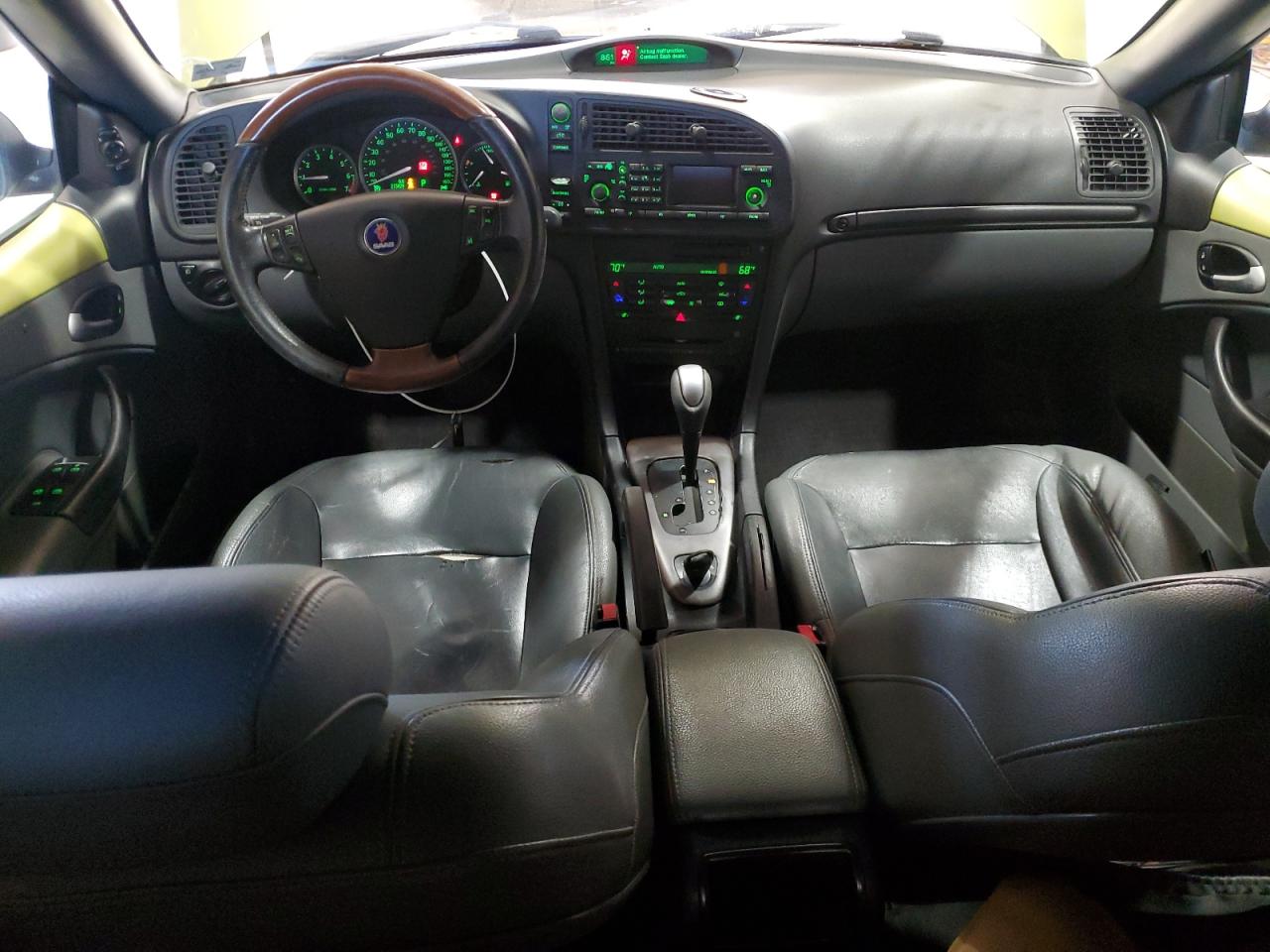 2005 Saab 9-3 Arc Green vin: YS3FD79Y556001349