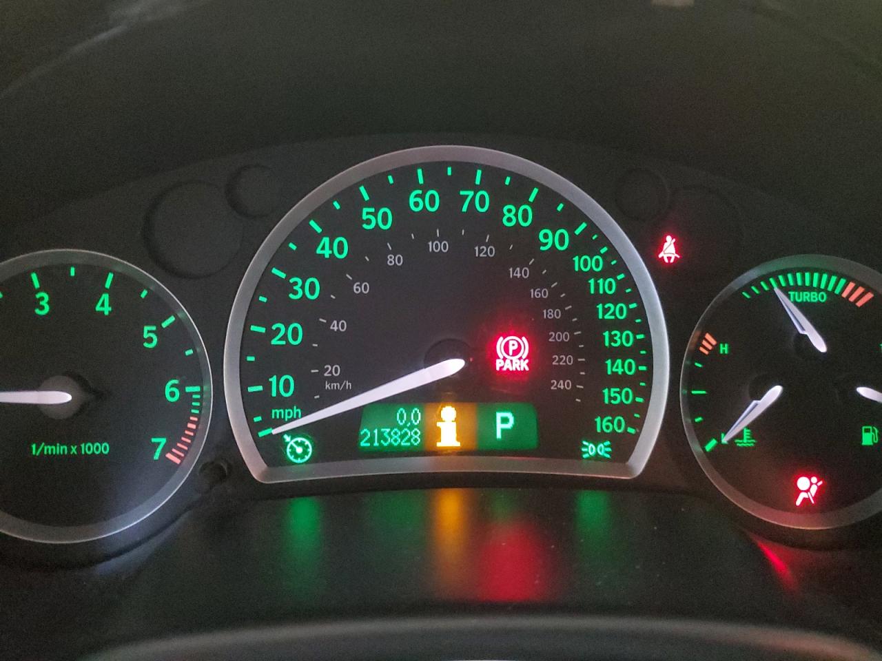2005 Saab 9-3 Arc Green vin: YS3FD79Y556001349