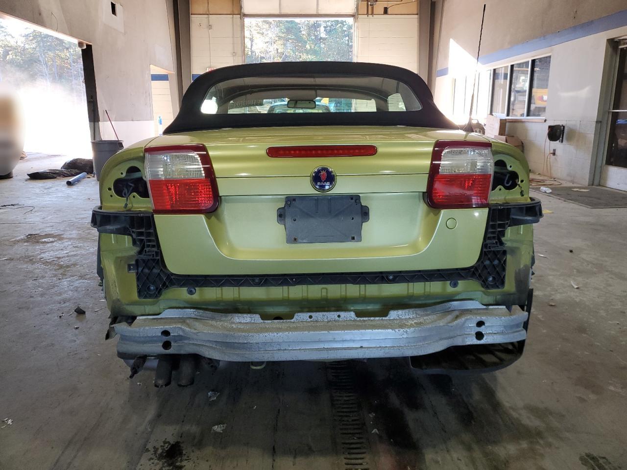 2005 Saab 9-3 Arc Green vin: YS3FD79Y556001349