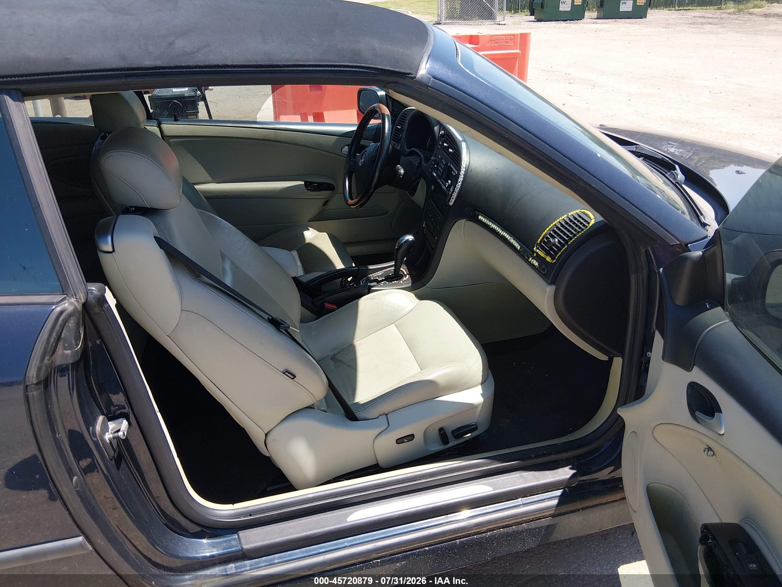 2004 Saab 9-3 Arc Синий vin: YS3FD79Y646005019