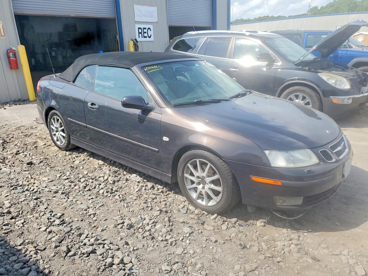2004 Saab 9-3 Arc Black vin: YS3FD79Y746020211
