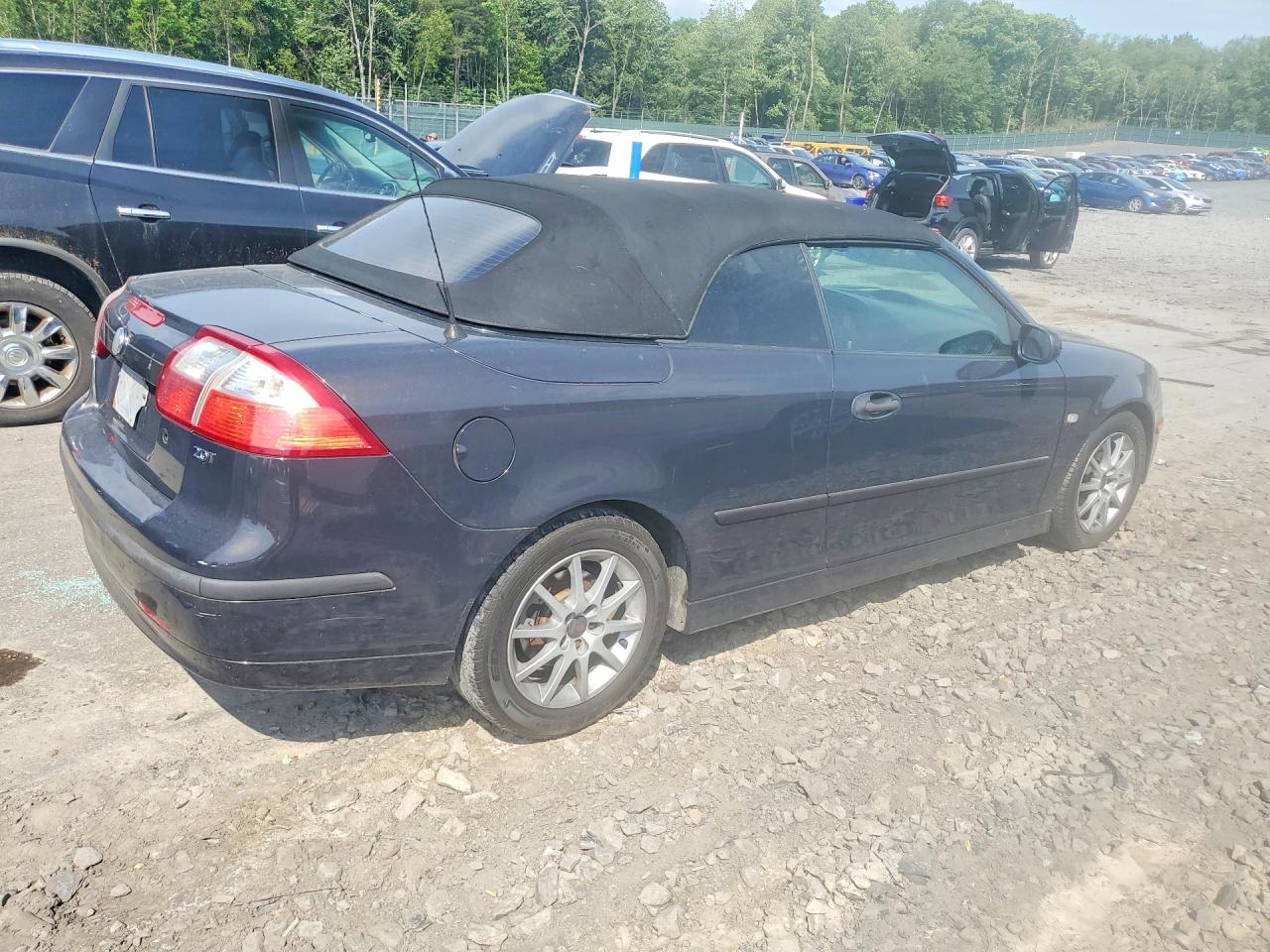 2004 Saab 9-3 Arc Black vin: YS3FD79Y746020211