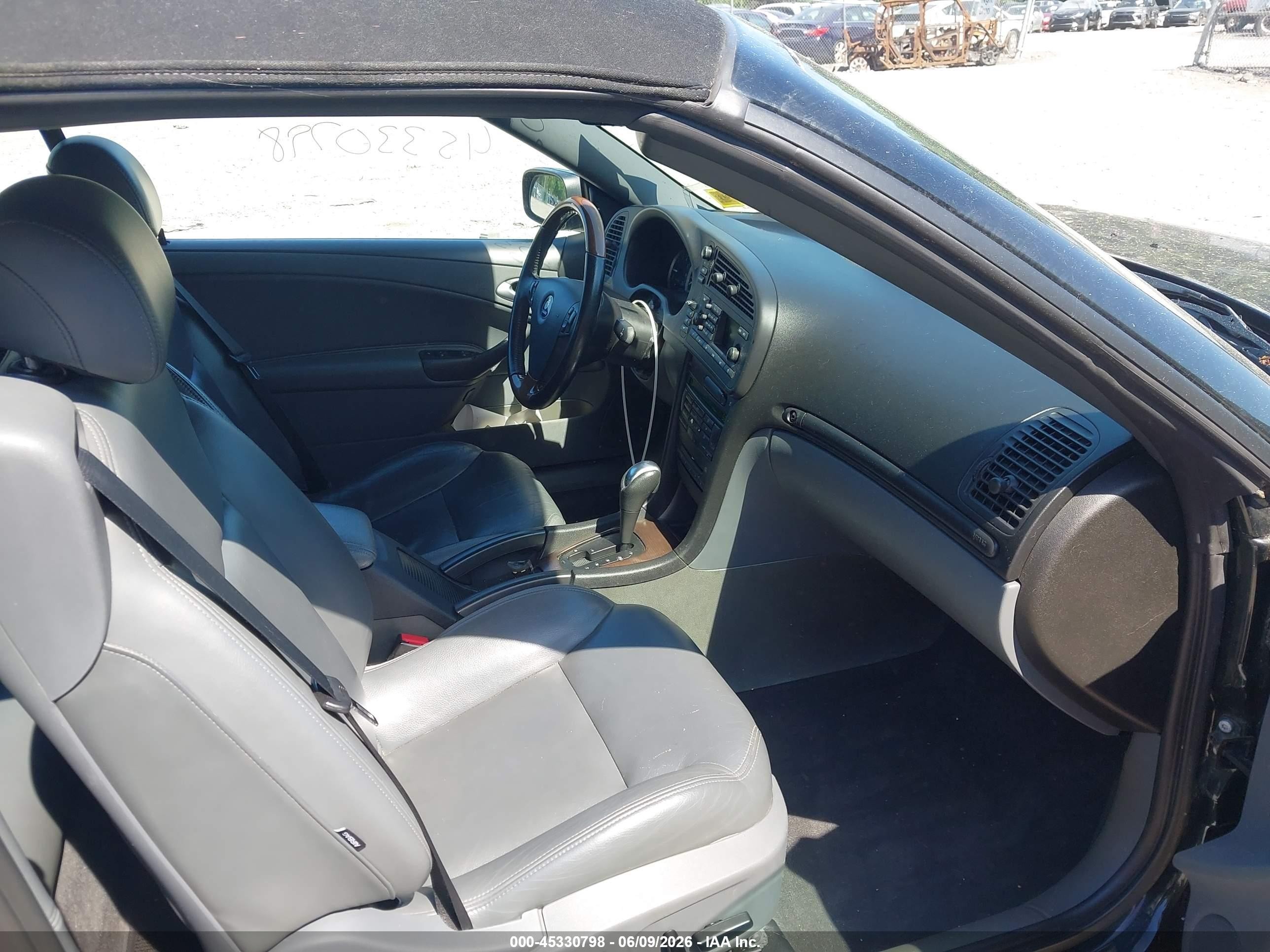 2004 Saab 9-3 Arc Black vin: YS3FD79Y946007976