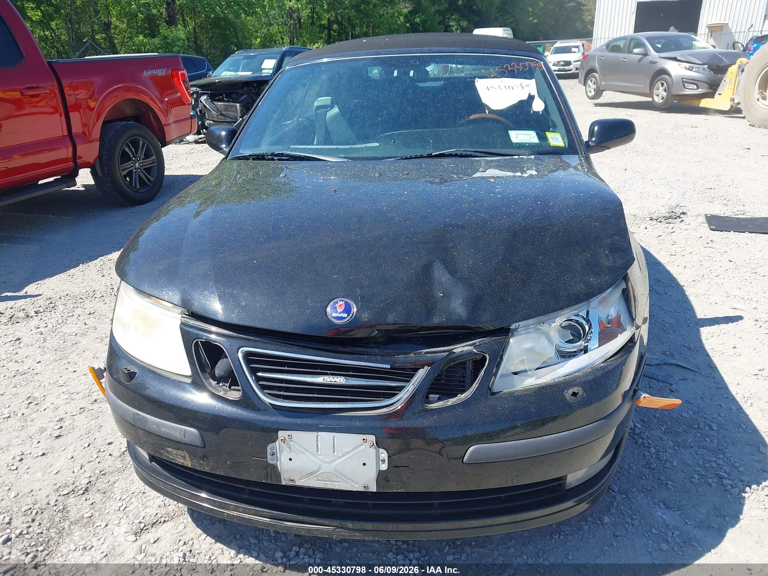2004 Saab 9-3 Arc Black vin: YS3FD79Y946007976