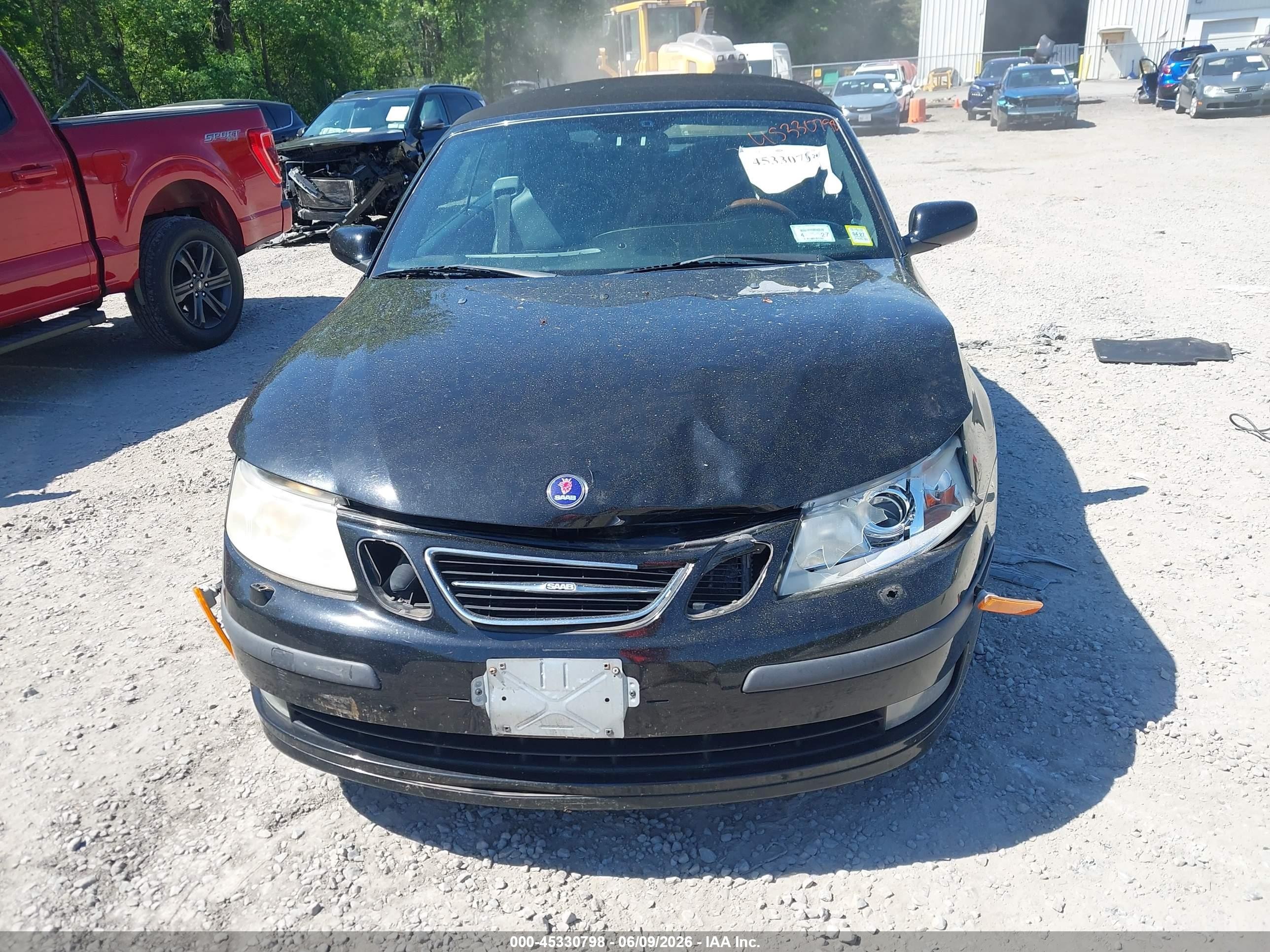 2004 Saab 9-3 Arc Black vin: YS3FD79Y946007976