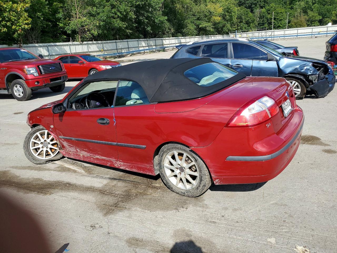 2005 Saab 9-3 Arc Red vin: YS3FD79YX56017028