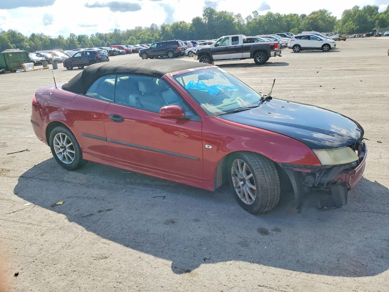 2005 Saab 9-3 Arc Red vin: YS3FD79YX56017028