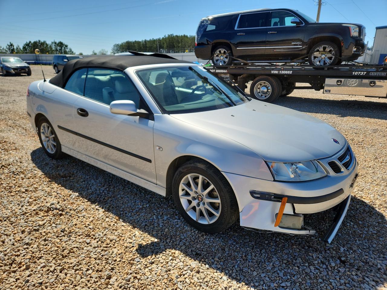 2005 Saab 9-3 Arc Silver vin: YS3FD79YX56017742