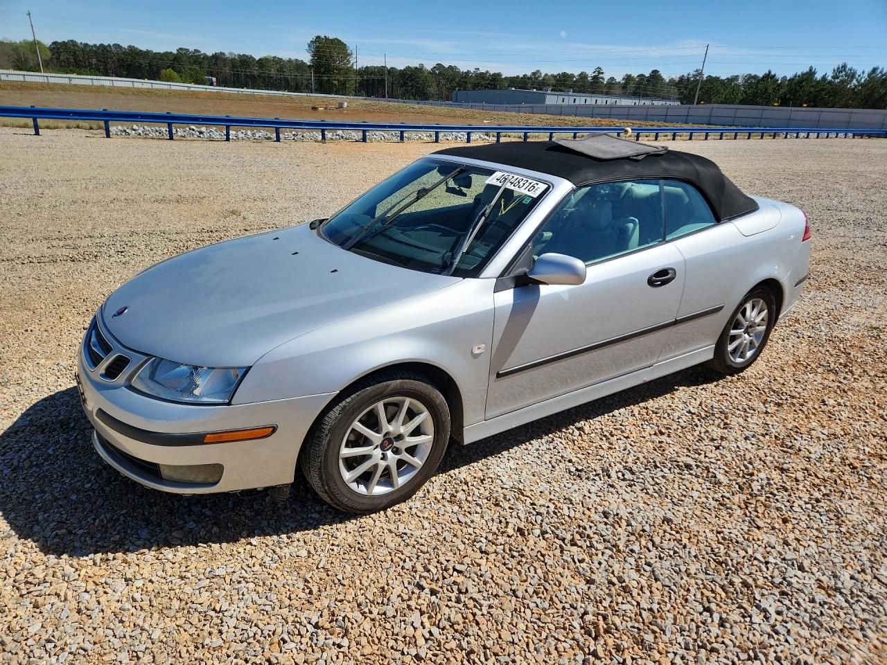 2005 Saab 9-3 Arc Silver vin: YS3FD79YX56017742