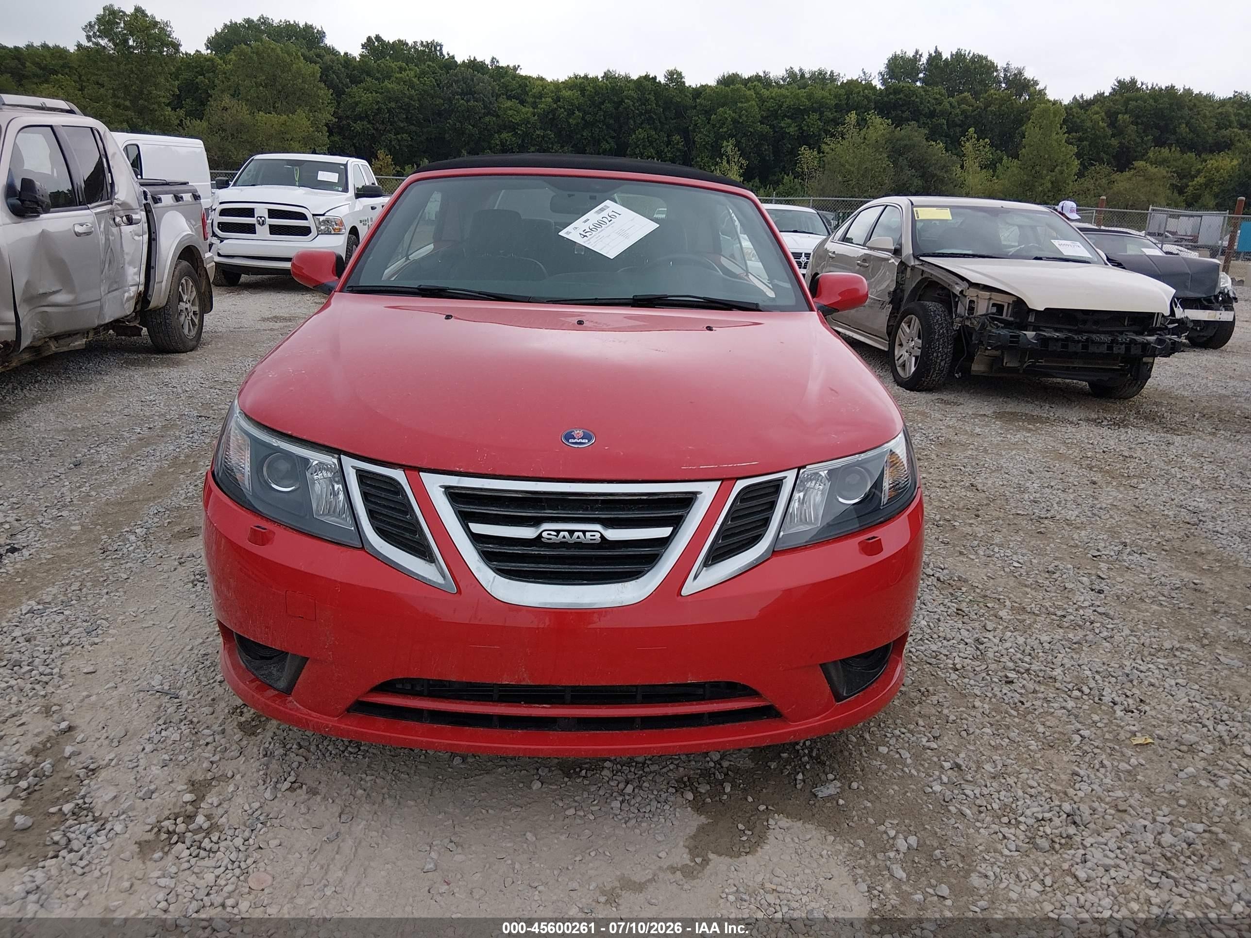 2010 Saab 9-3   Red vin: YS3FE7CY2A6001129
