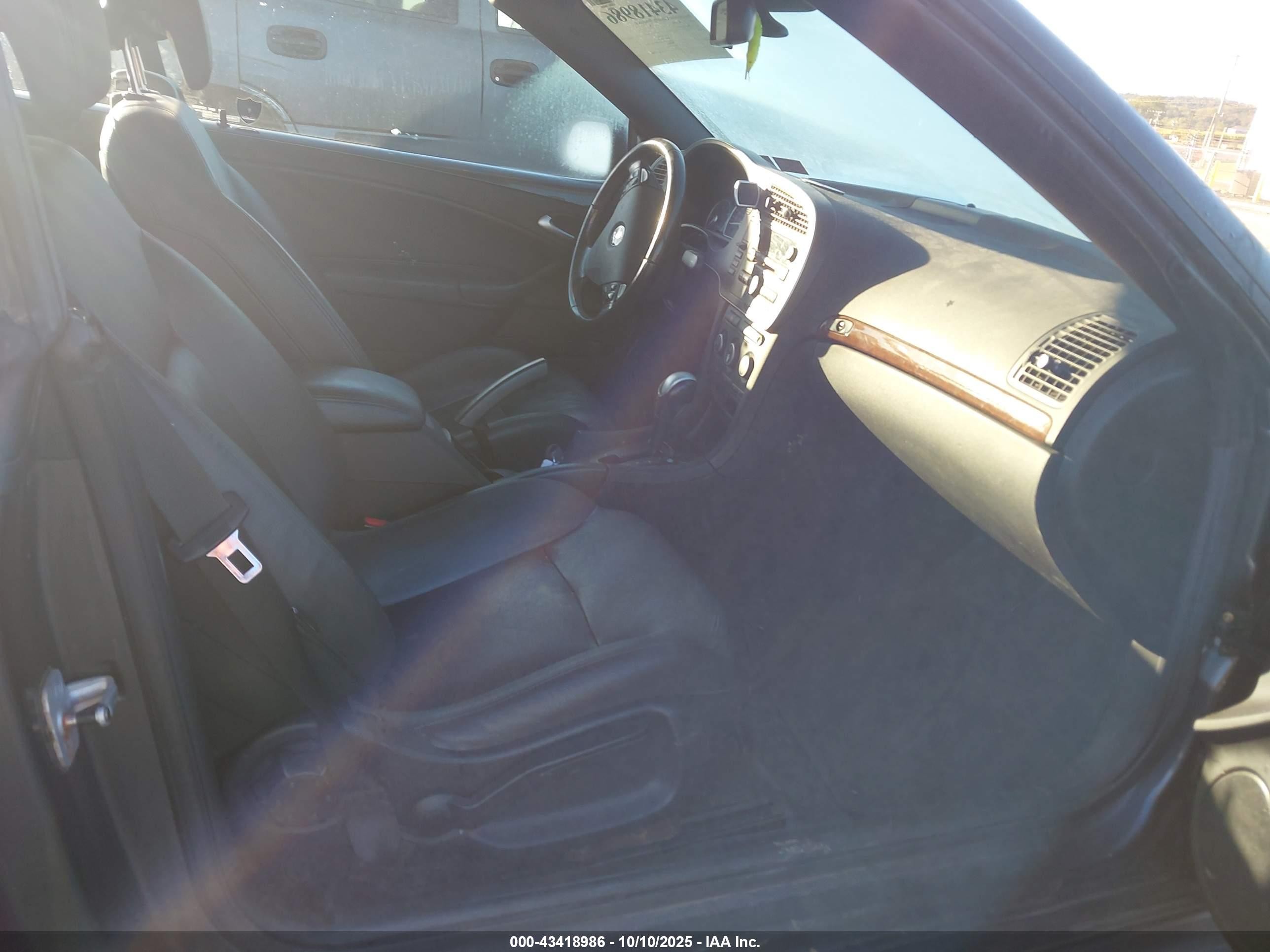 2010 Saab 9-3   Gray vin: YS3FE7CY9A6001127