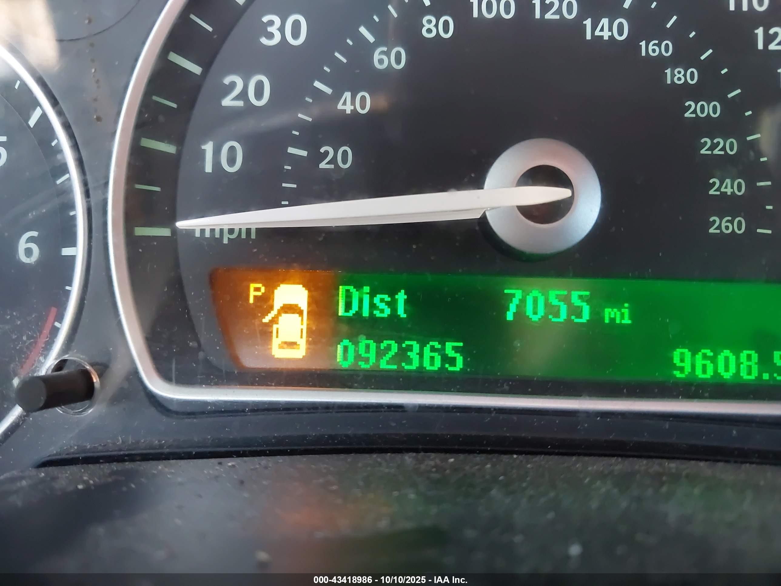 2010 Saab 9-3   Gray vin: YS3FE7CY9A6001127