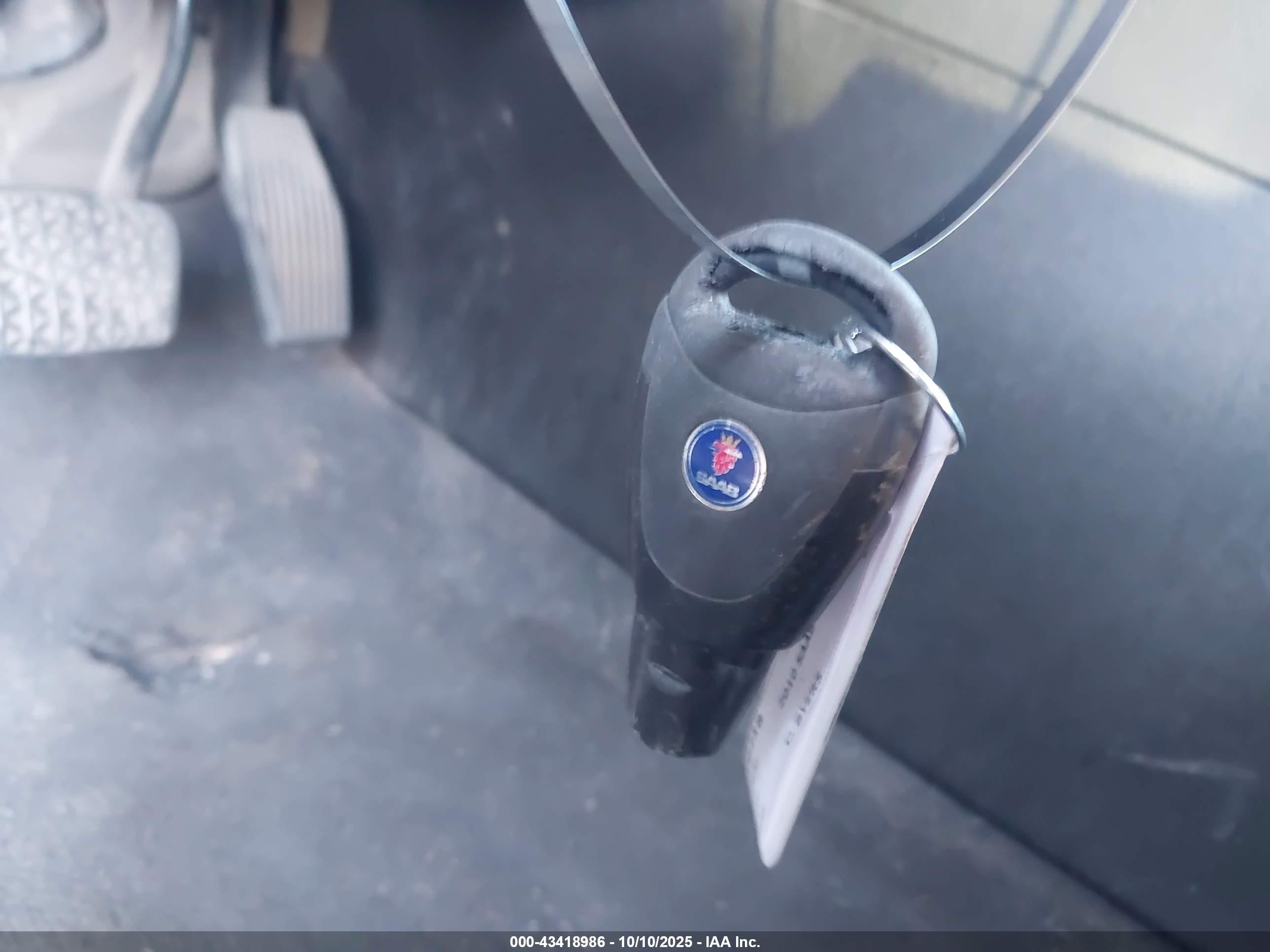 2010 Saab 9-3   Gray vin: YS3FE7CY9A6001127