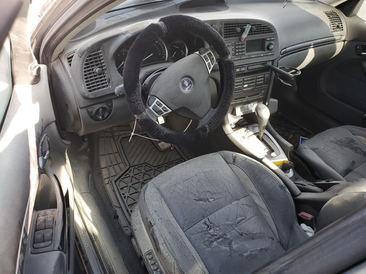 2003 Saab 9-3 Vector Silver vin: YS3FF49Y331043201