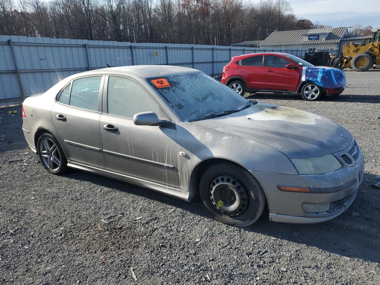 2003 Saab 9-3 Vector Silver vin: YS3FF49Y331043201