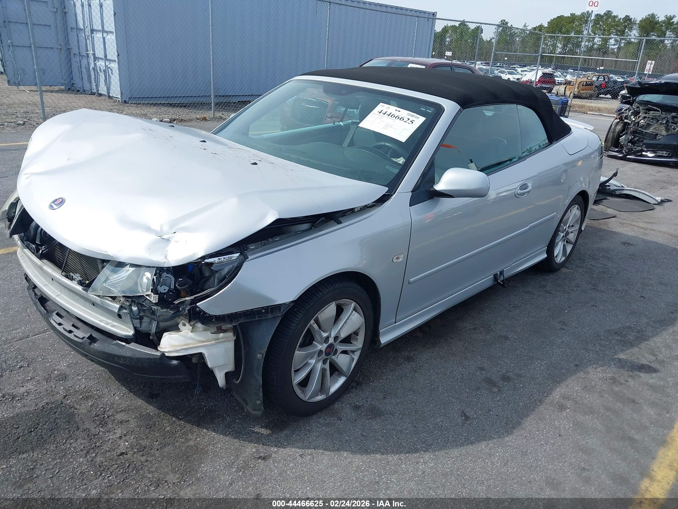 2010 Saab 9-3 Aero Gray vin: YS3FG7CY1A6001262