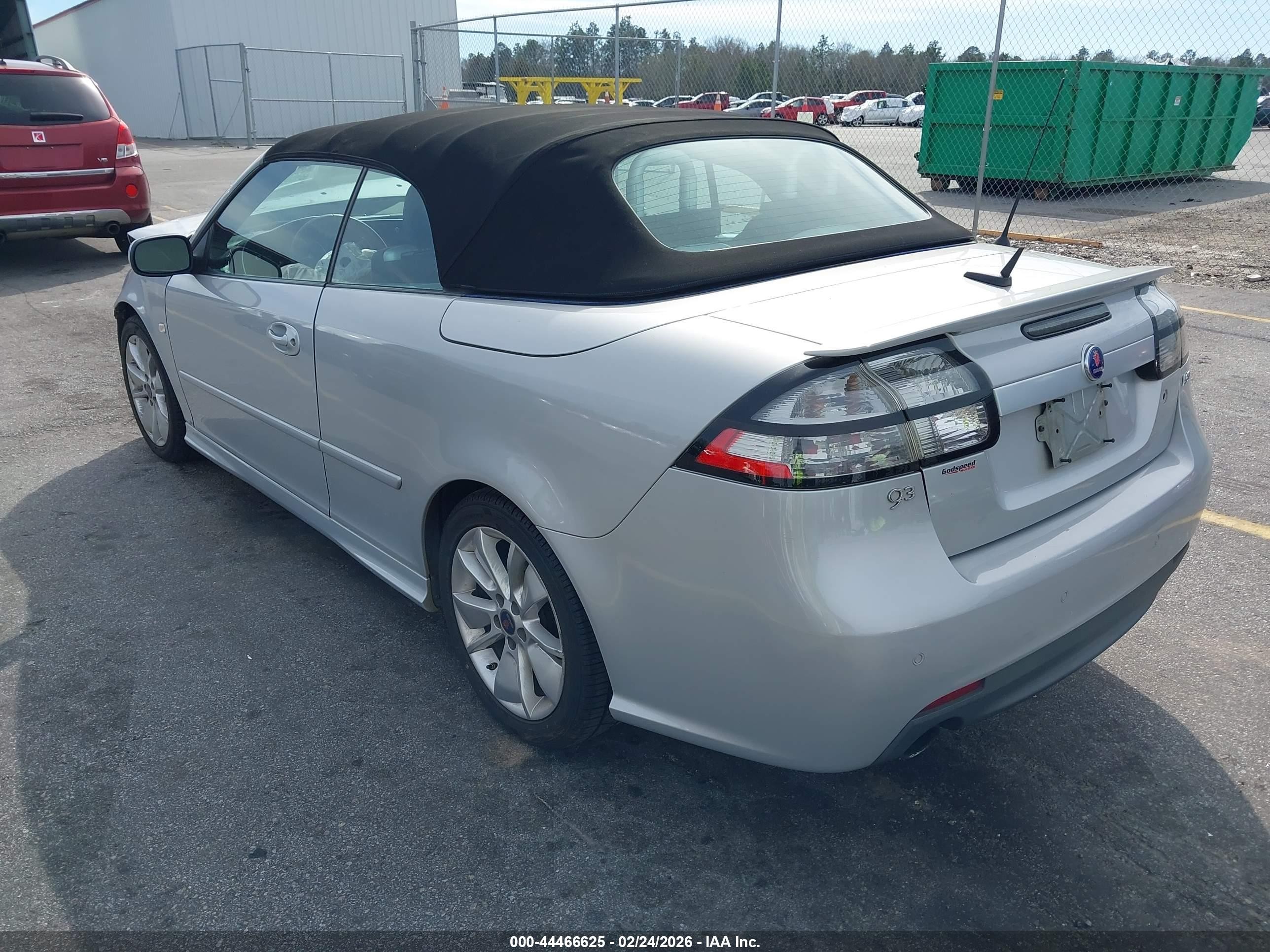 2010 Saab 9-3 Aero Gray vin: YS3FG7CY1A6001262