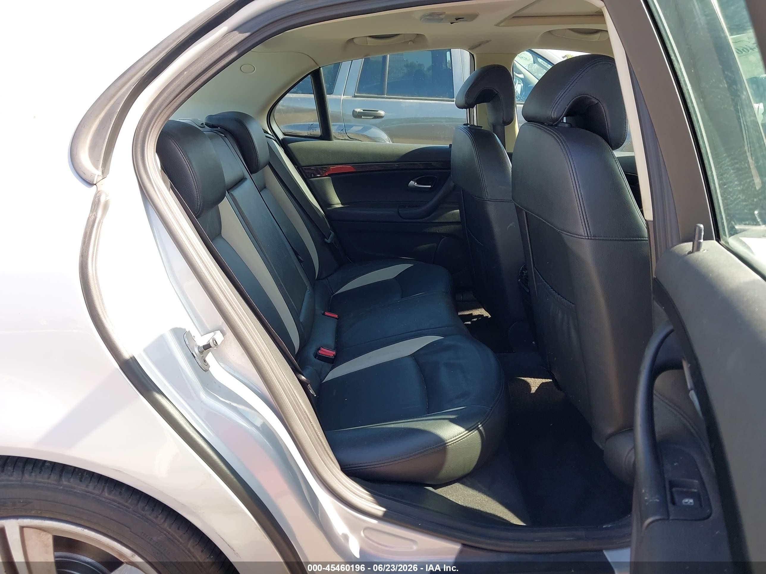 2009 Saab 9-3 Aero Silver vin: YS3FH42R591003384