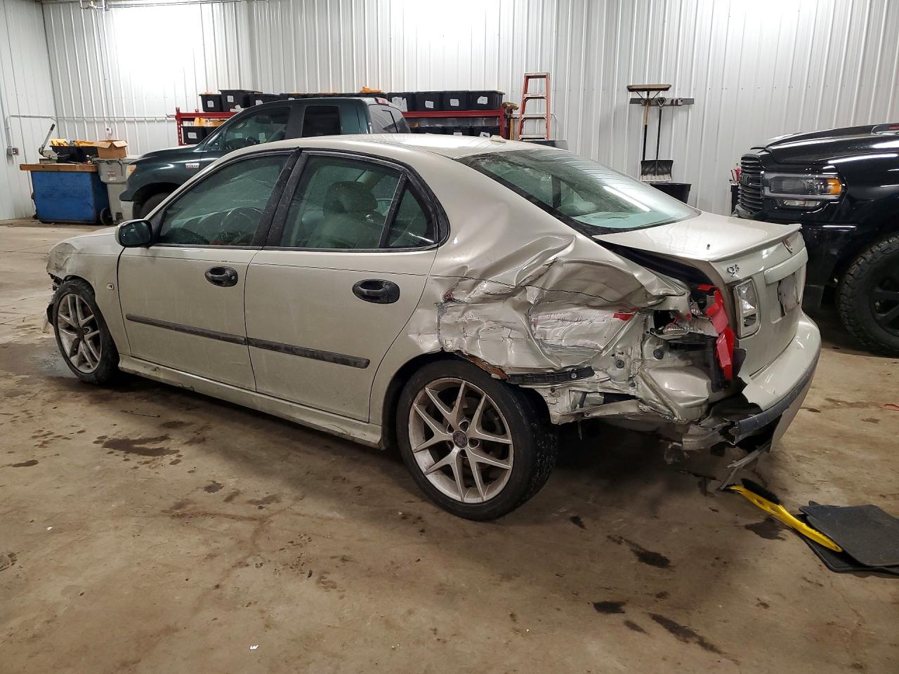 2005 Saab 9-3 Aero Gold vin: YS3FH49Y151054307