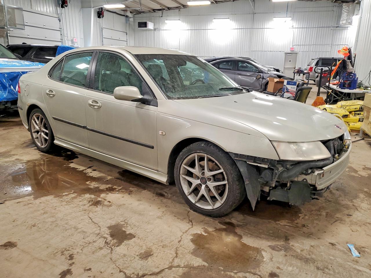 2005 Saab 9-3 Aero Gold vin: YS3FH49Y151054307