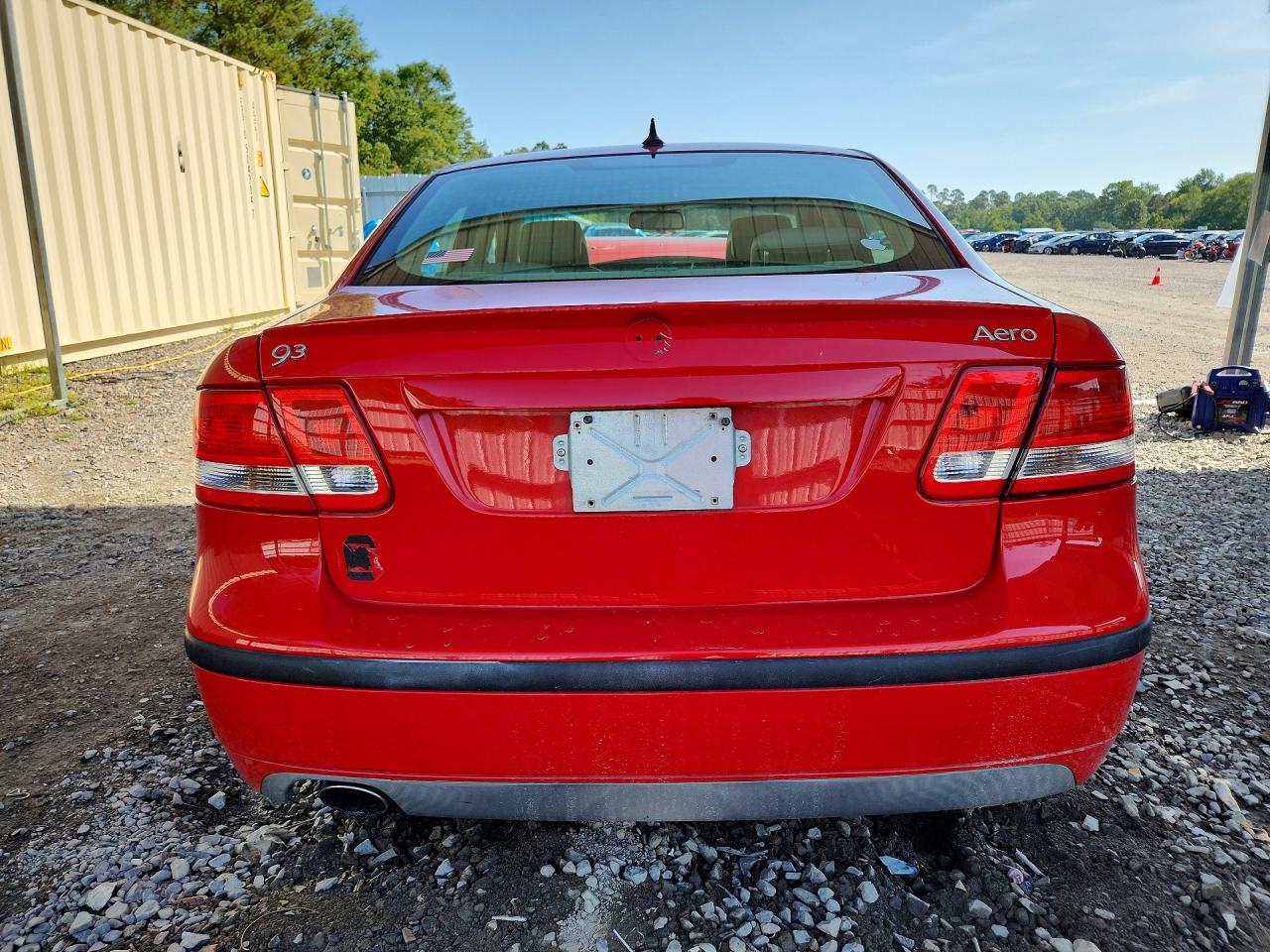 2004 Saab 9-3 Aero Red vin: YS3FH49Y541022779