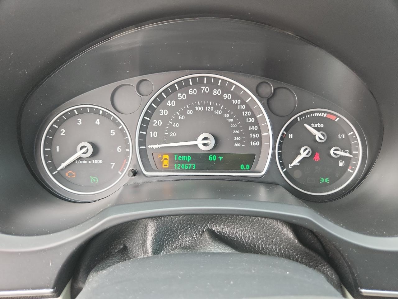 2008 Saab 9-3 Aero Silver vin: YS3FH51U081100423