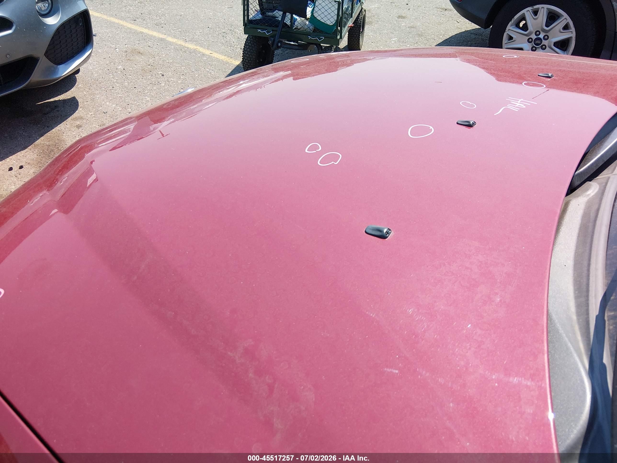 2006 Saab 9-3 Aero Красный vin: YS3FH71U466006573