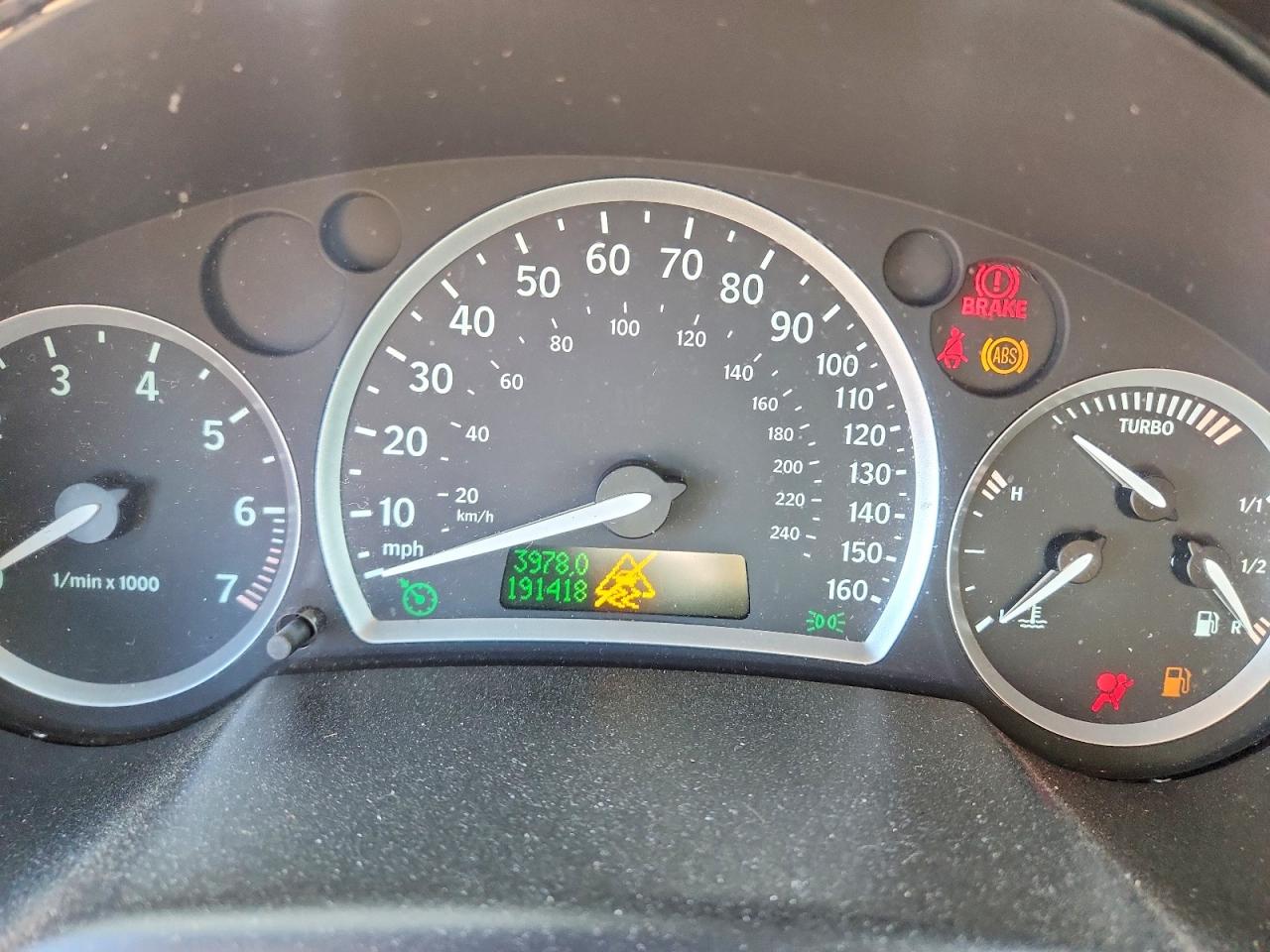 2005 Saab 9-3 Aero Black vin: YS3FH79Y256003760