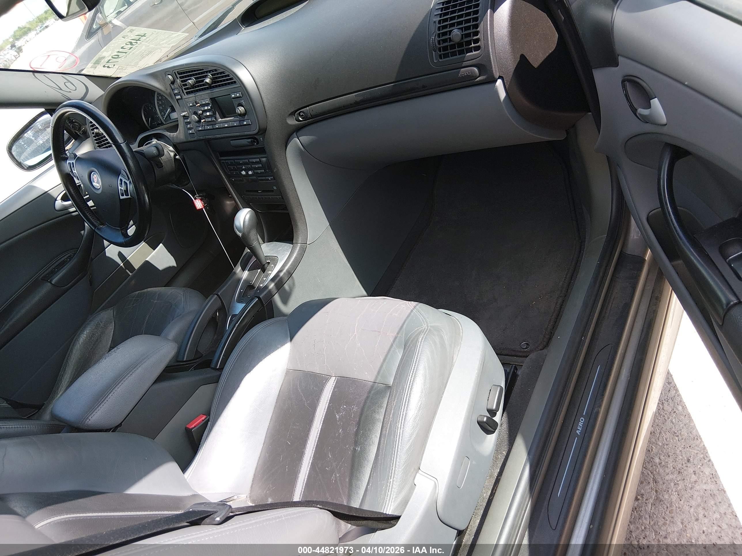 2005 Saab 9-3 Aero Beige vin: YS3FH79Y656016852