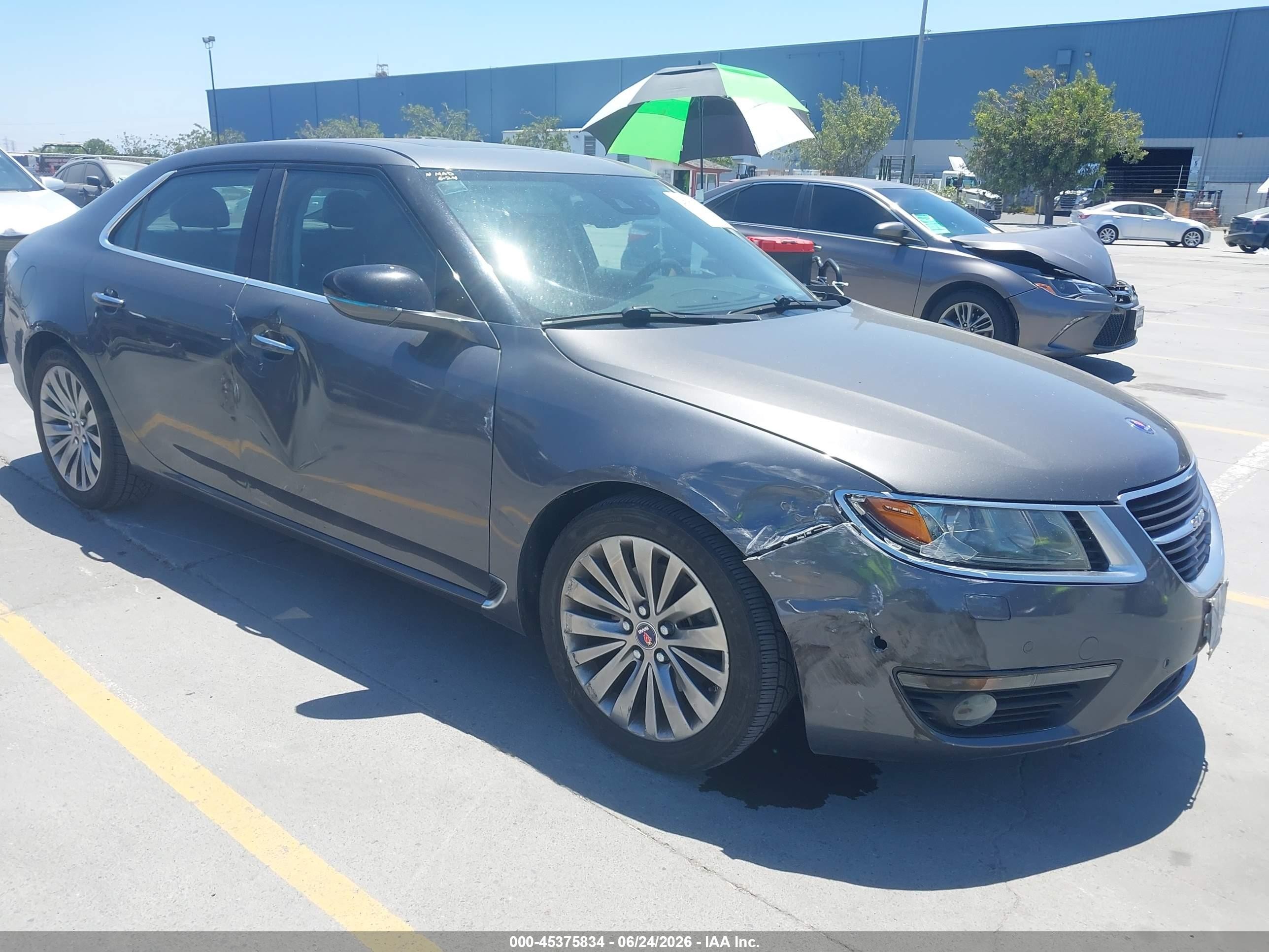 2011 Saab 9-5 Turbo4 Premium Gray vin: YS3GN4AR9B4002273