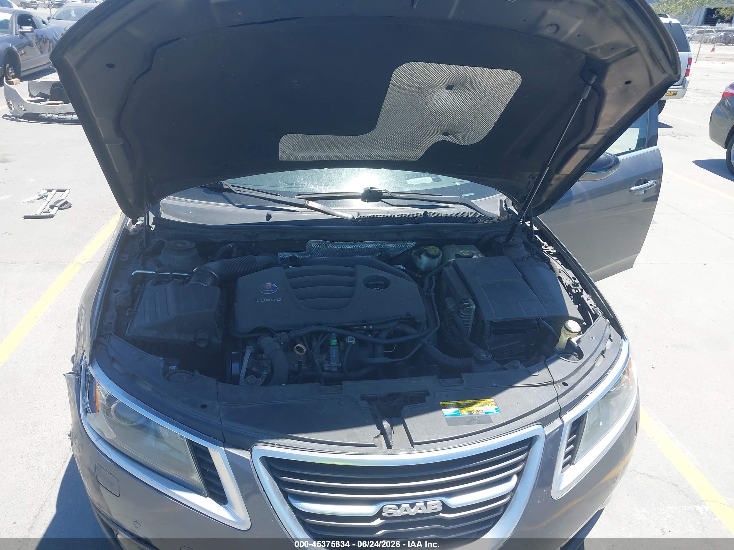 2011 Saab 9-5 Turbo4 Premium Gray vin: YS3GN4AR9B4002273
