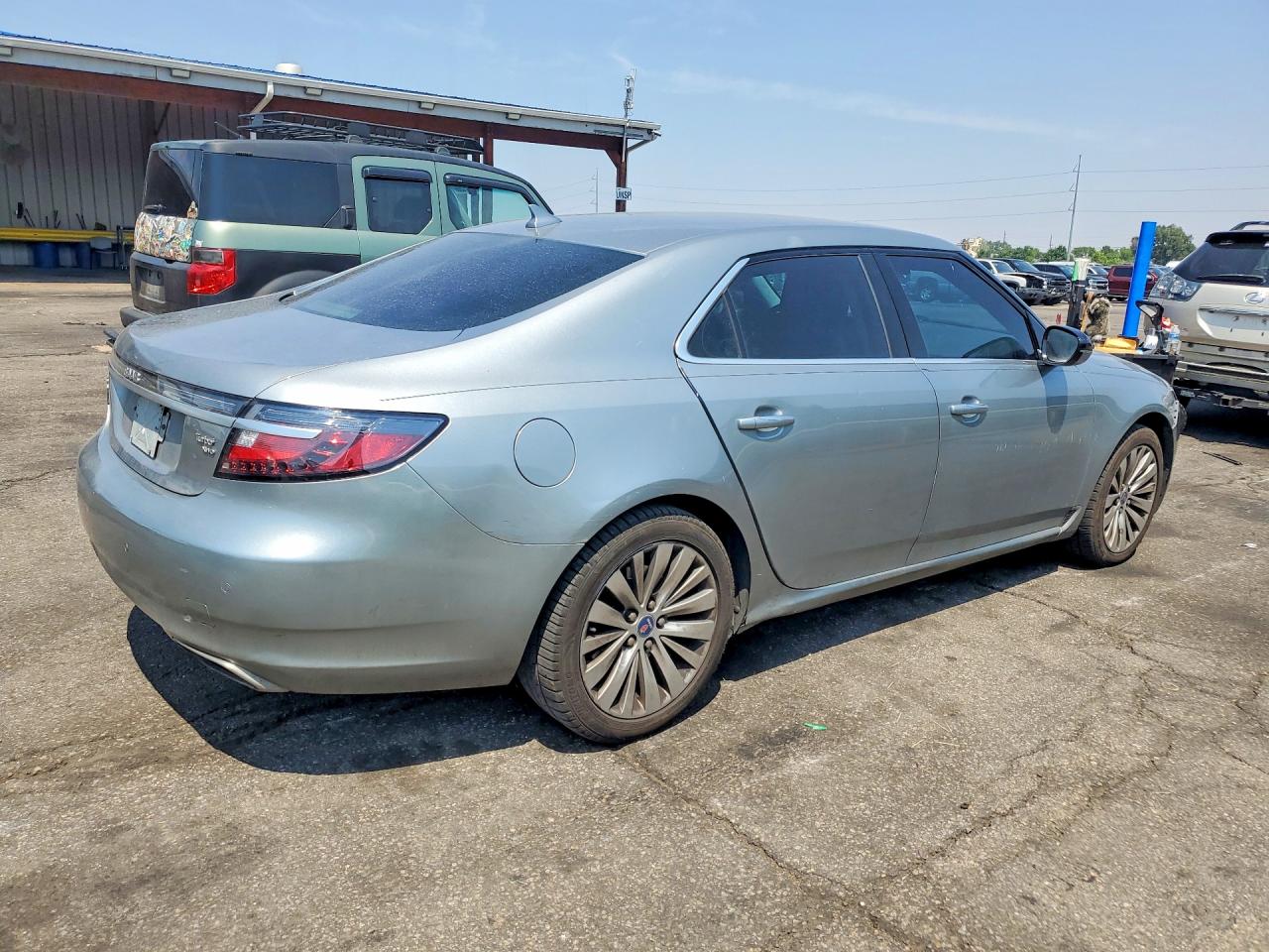 2010 Saab 9-5 Aero Серебряный vin: YS3GR4BJ0A4002058