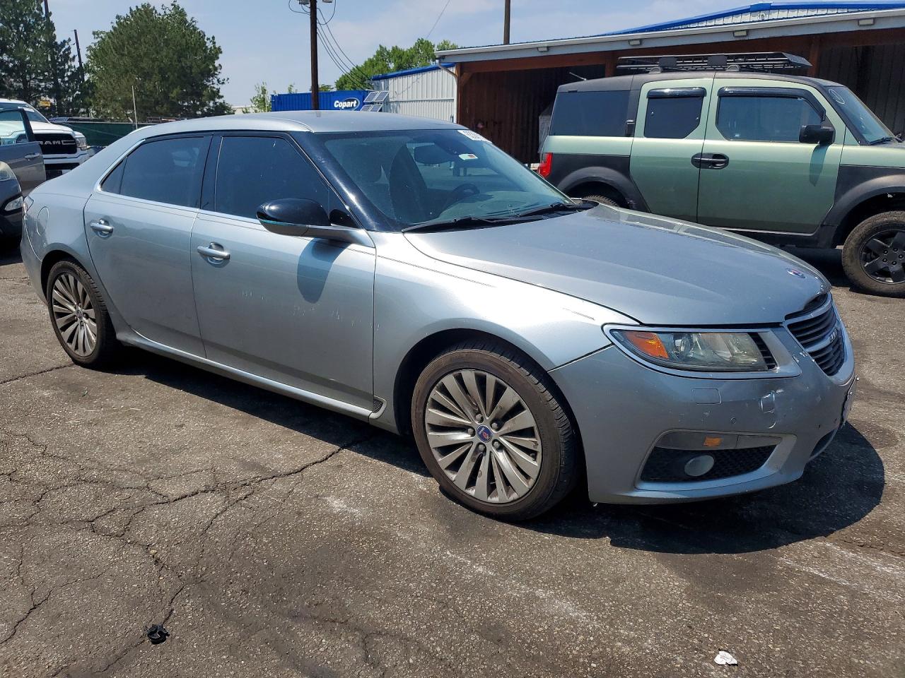 2010 Saab 9-5 Aero Серебряный vin: YS3GR4BJ0A4002058