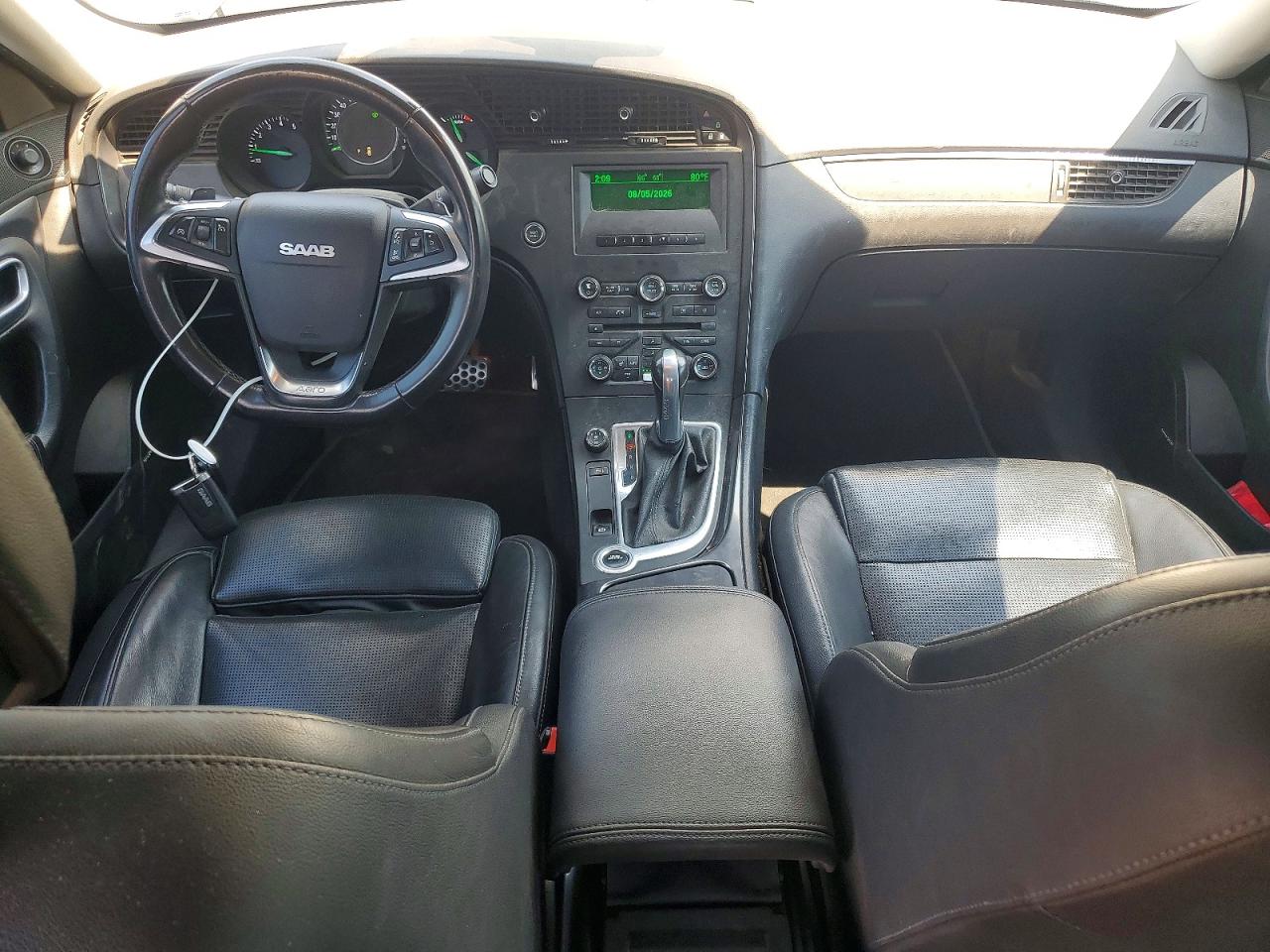 2010 Saab 9-5 Aero Серебряный vin: YS3GR4BJ0A4002058